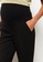 LC WAIKIKI black Standard Fit Straight Maternity Pants With Tummy Panel F090EAAFA687FFGS_3