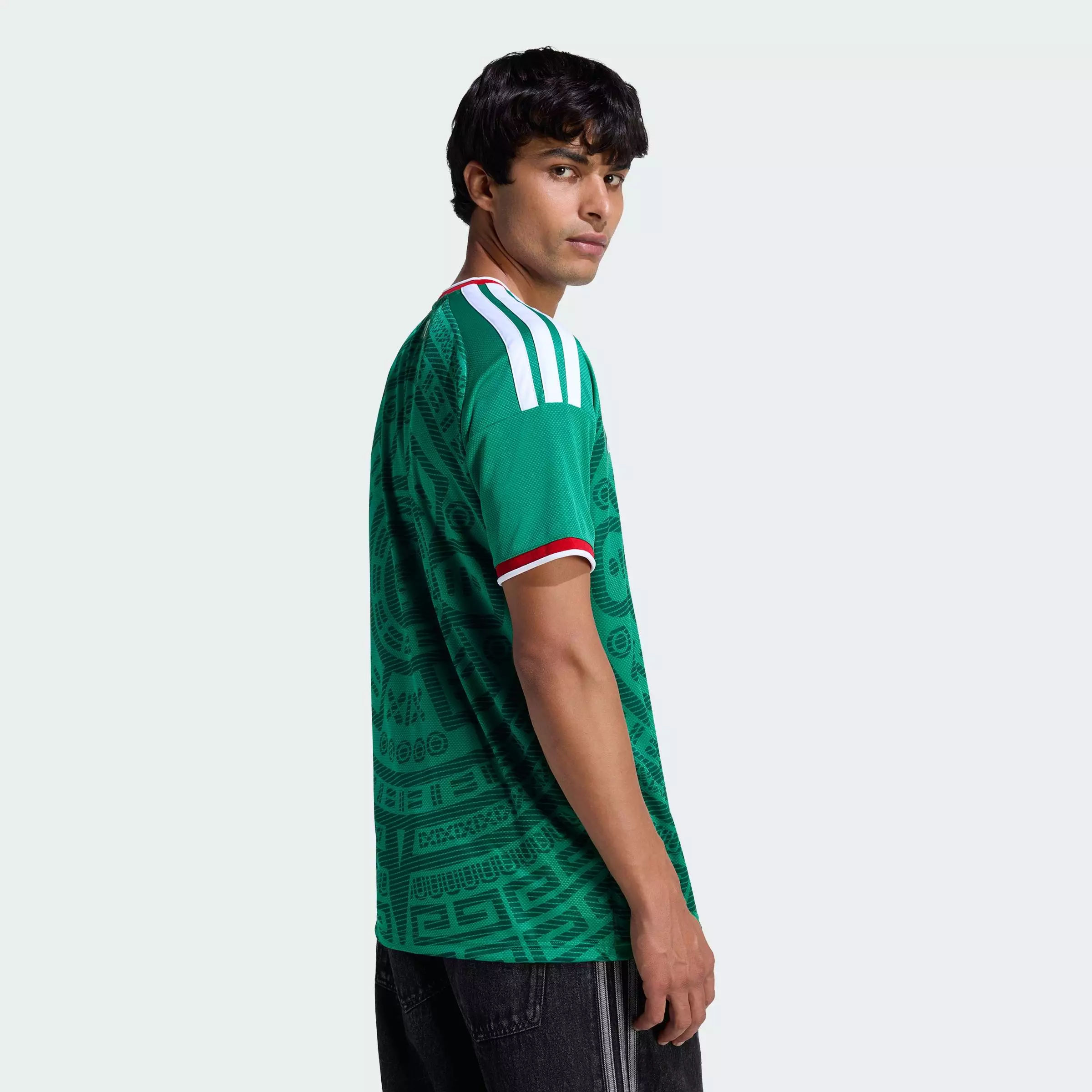 Football Mexico 26 Home Jersey Men Green JL8580