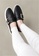 Crystal Korea Fashion black New style hot selling platform casual shoes made in Korea (4CM) 8BB18SH26AC451GS_7