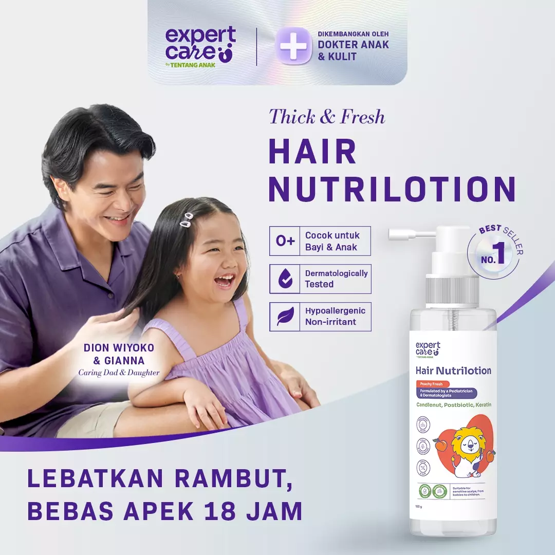Expert Care Hair Nutrilotion - Losion Rambut Nutribiotic Bayi