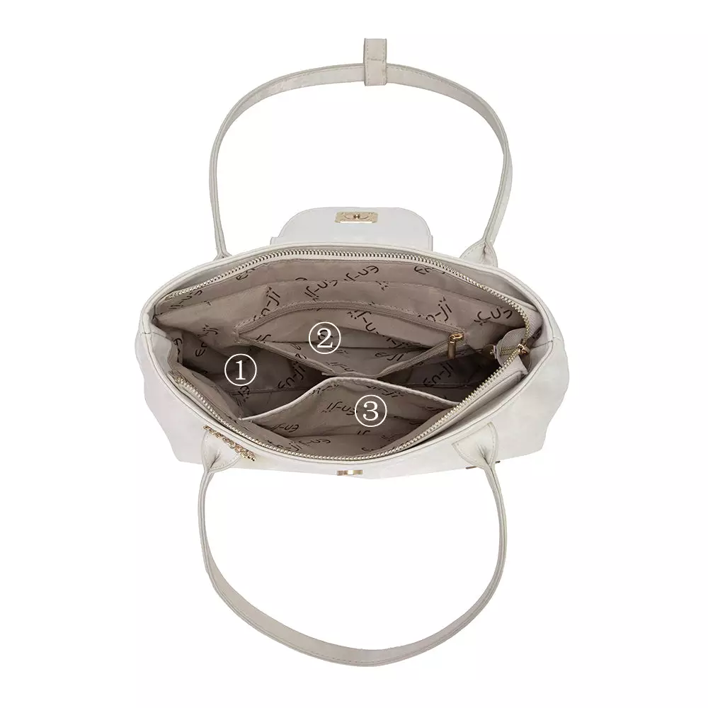 En-ji Damso Totebag - Ivory