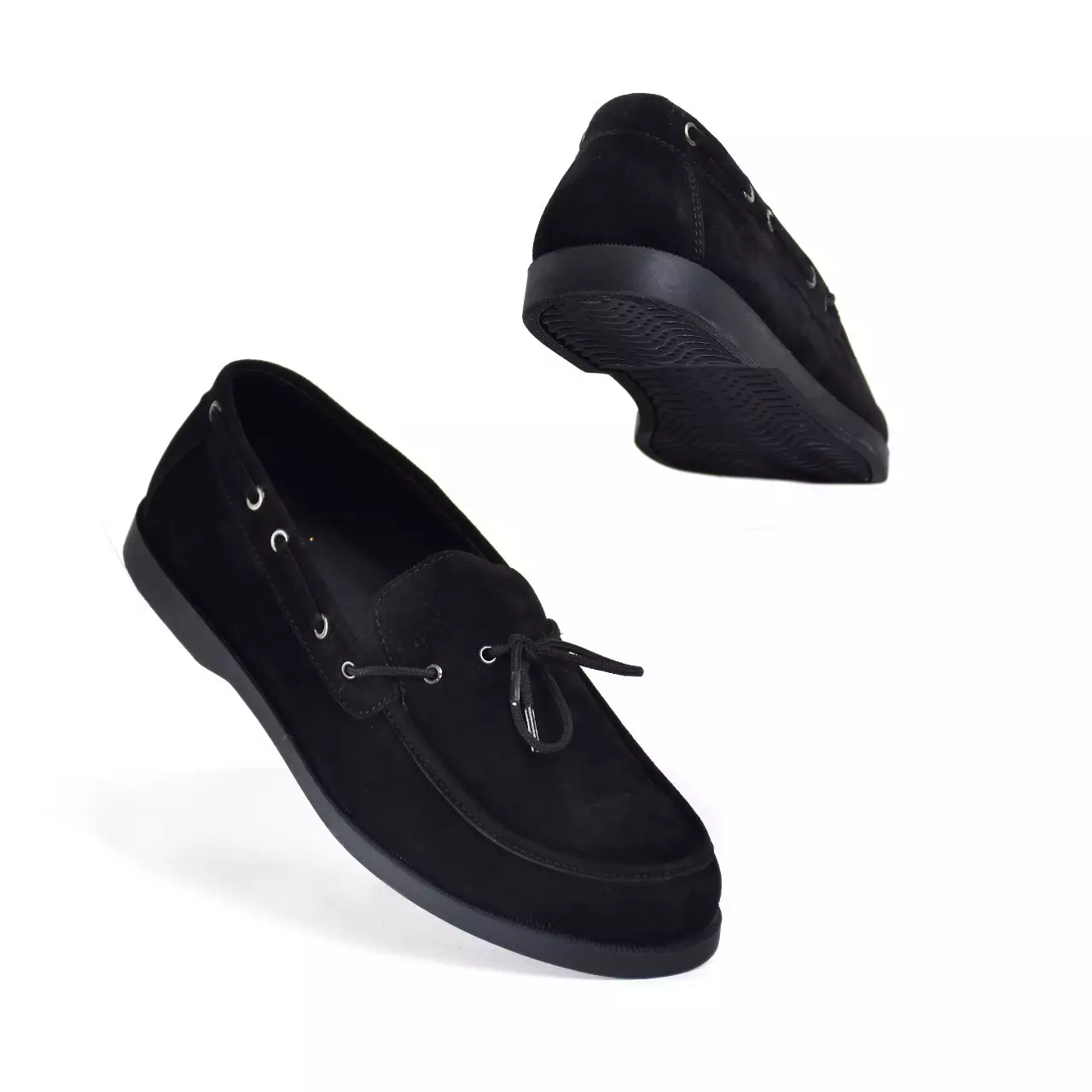 Country Boots Osaka - Sepatu Moccasin - Black