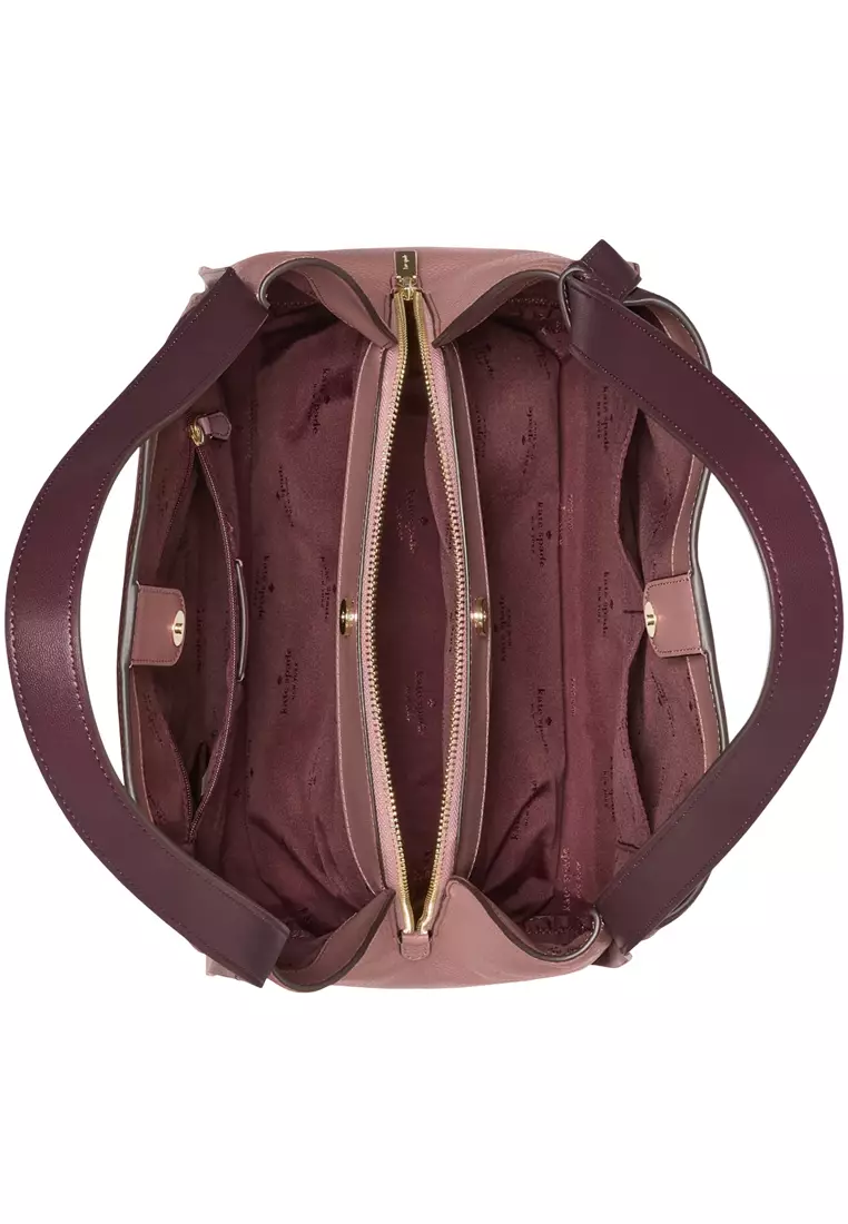Buy Kate Spade Knott Colorblock Large Carryall Bag - Grenache