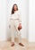 LC WAIKIKI beige Elastic Waist Straight Pocket Detailed Women's Trousers 80D56AA64AD41AGS_2