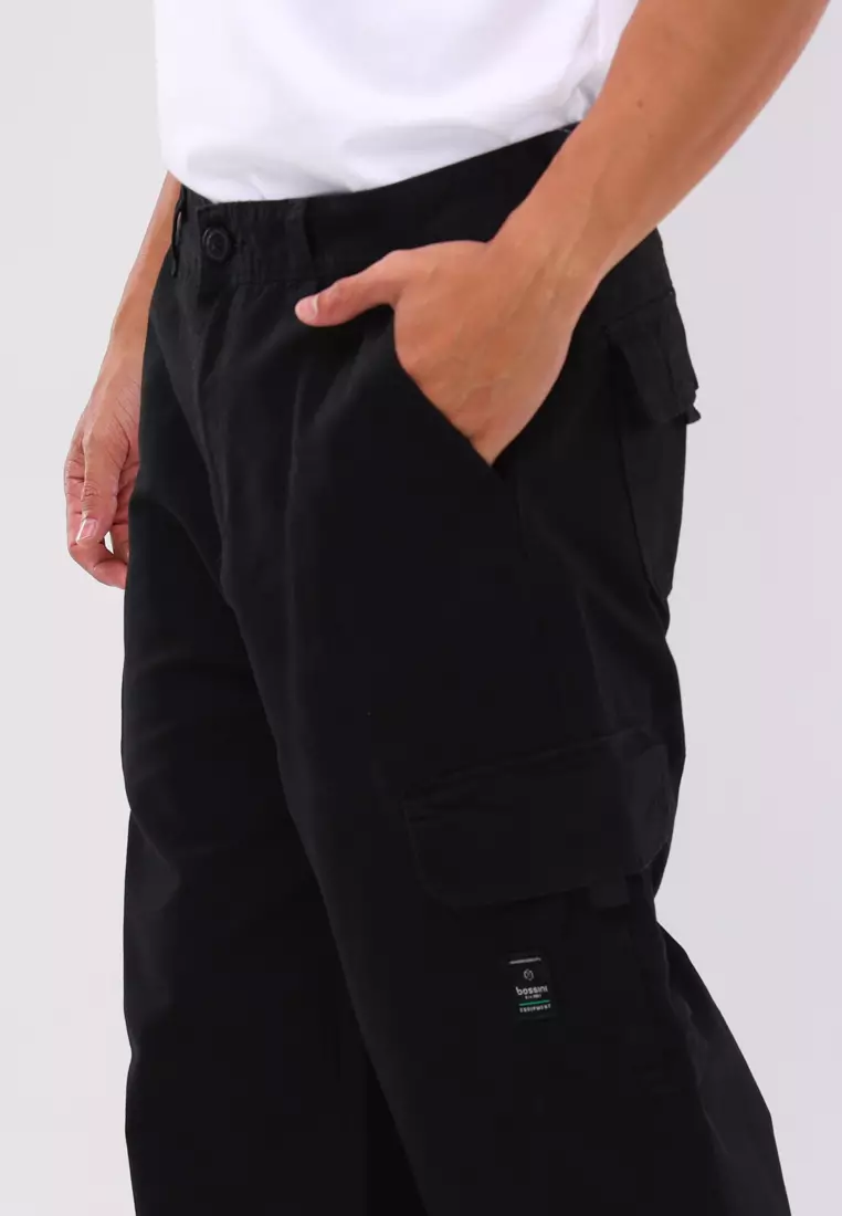 Wide Straight Cargo Pants