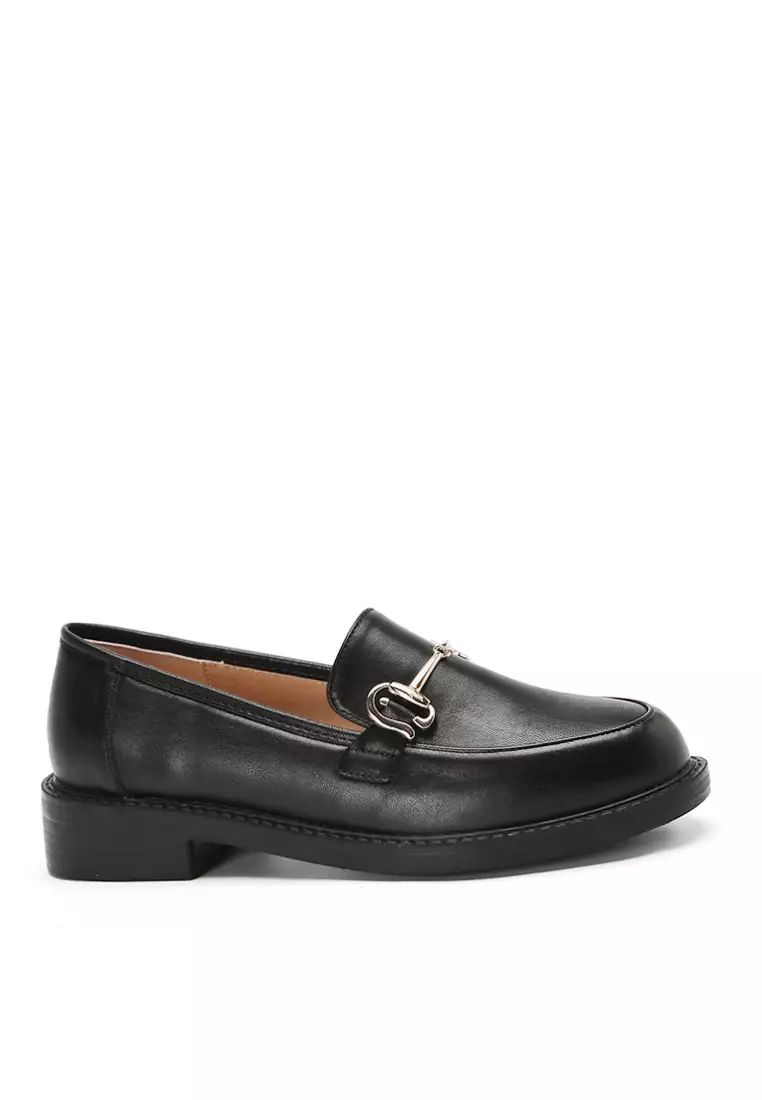Discount on Twenty Eight Shoes  shoes - SKU: VANSA Fashion Cow Leather Round Toe Loafers VSW-F88-9