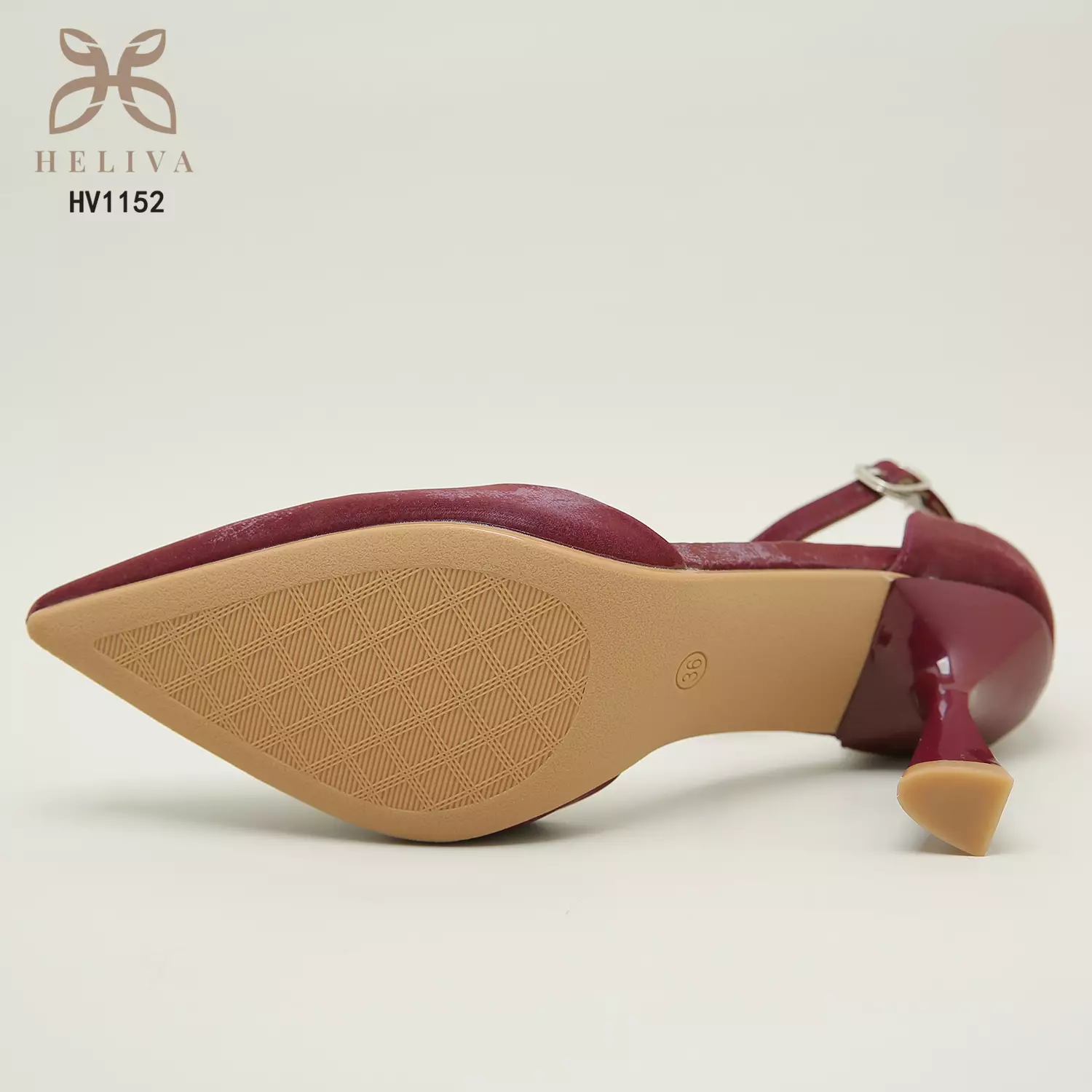 Heliva Angela High Heels Stiletto Shimmer Sling Back Sol 9cm