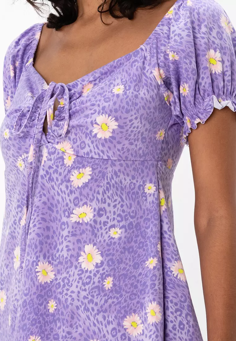 Petite Mini Tea Dress