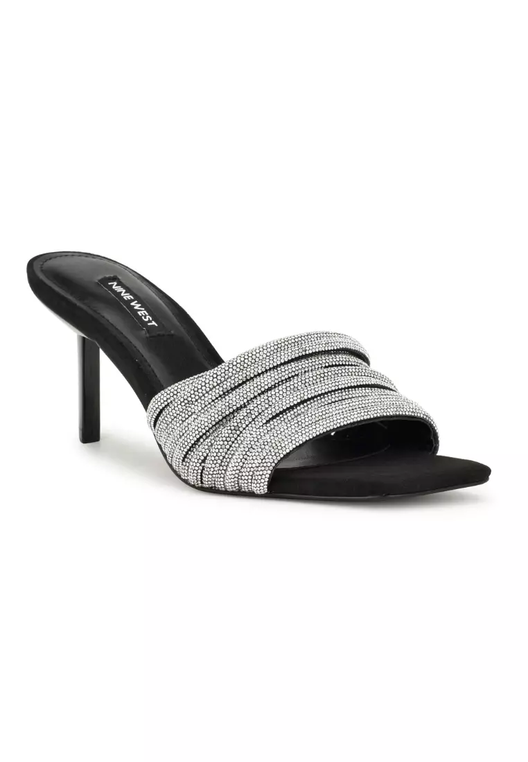 Nine west 2025 rhinestone sandals