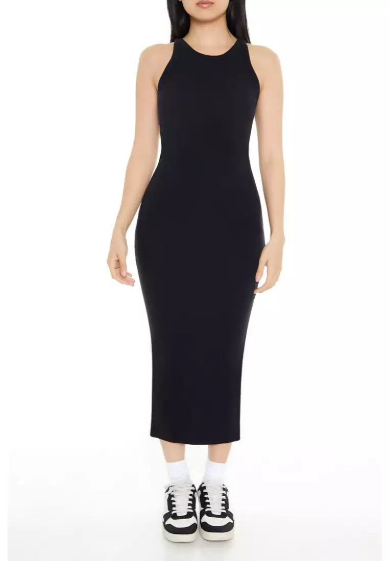 Forever 21 ribbed midi dress top