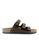 SoleSimple brown Ely - Dark Brown Leather Sandals & Flip Flops 2A675SH5DB4F0AGS_1