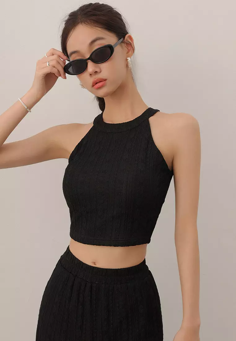 Sheer Straight Leg Overlay Pants With Inner Shorts