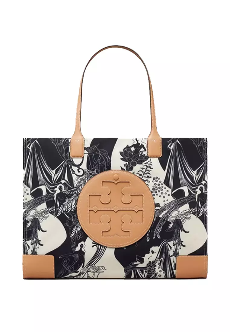 Ella printed tote bag deals