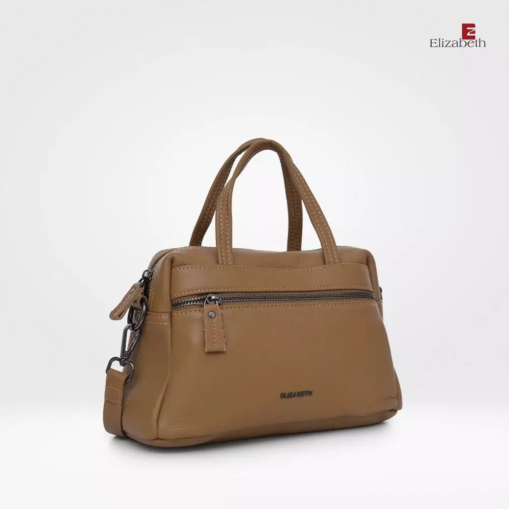 Tas Elizabeth Genuine Leather Sling Bag 0720-0511 Khaki