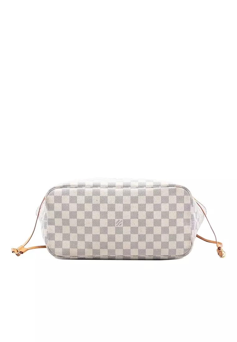 Pre-Loved Louis Vuitton Damier Azur Neverfull Mm