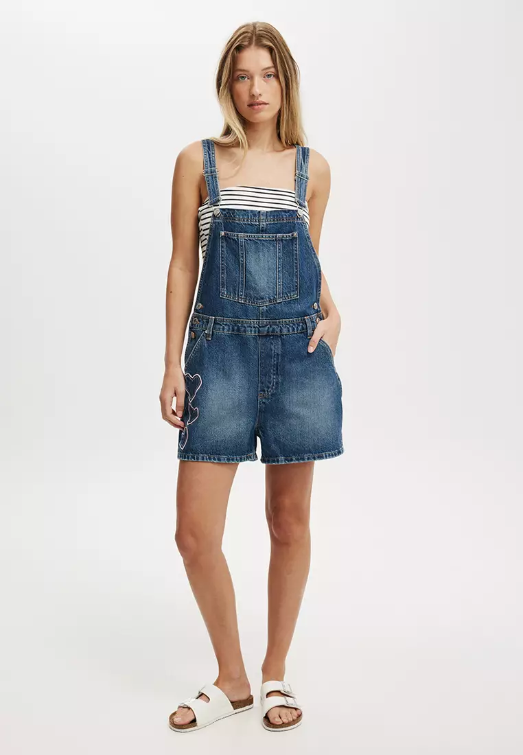 Short Denim Overall