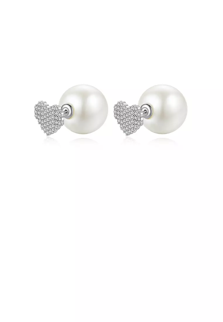 Cheap pearl stud earrings online