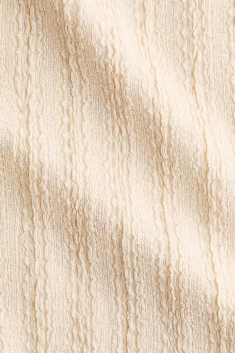 Textured jersey drawstring trousers