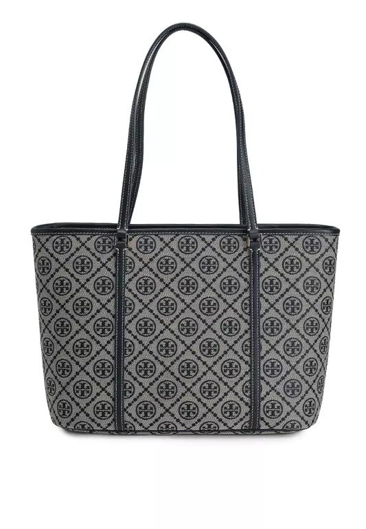 T Monogram Small Zip Tote Bag (nt)