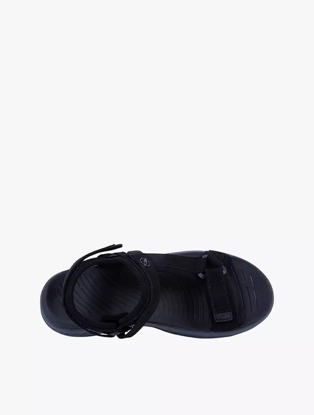 Payless Rugged Outback Mens Diamondback Strap Sandals - Black_01