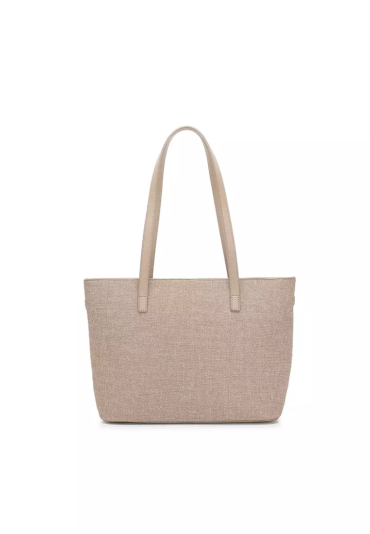 Women's Tote Bag / Shoulder Bag - Khaki