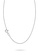 LAZO DIAMOND white LAZO DIAMOND 9k White Gold Venetian Chain Necklace B24E6ACAE68834GS_1