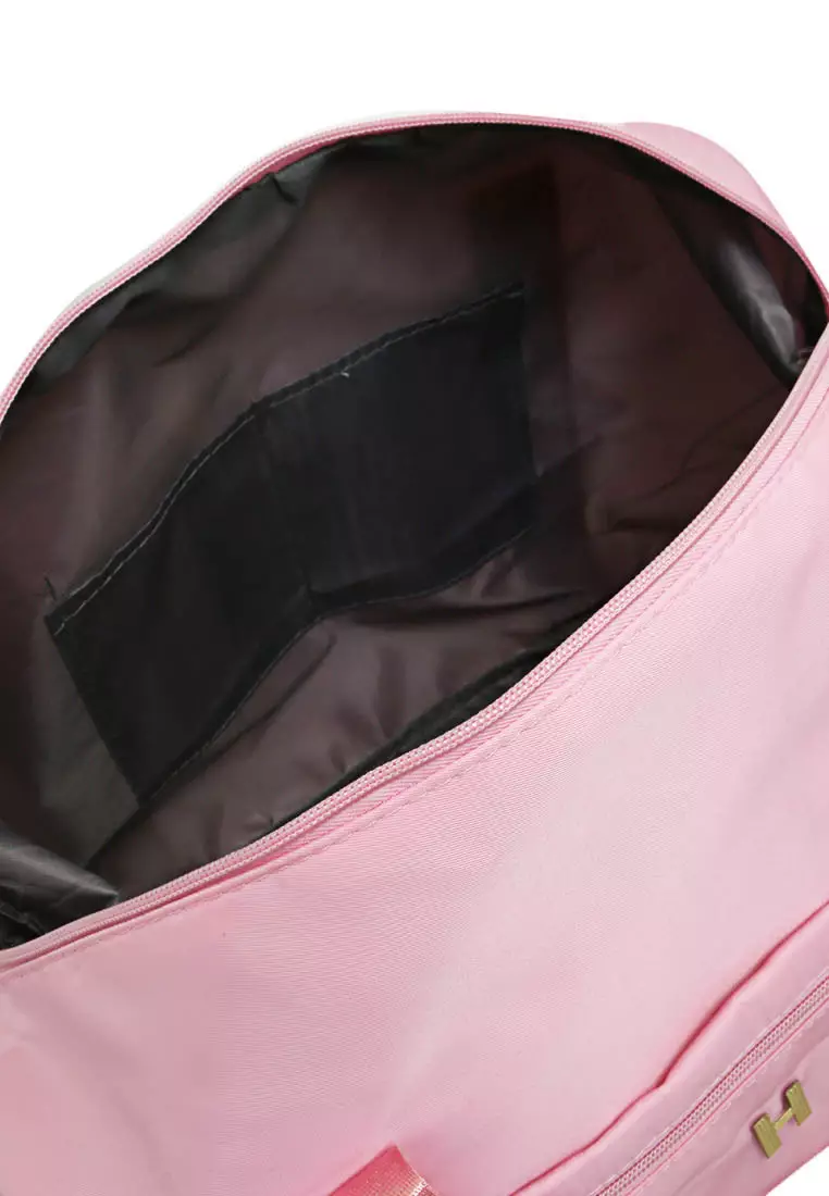 Werlyn Tas Selempang Tote Bags Gym Casual Material Oxford Cloth ORIGINAL - Pink