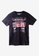 Freego black Cotton Plain with Graphic Print T-shirt BECFDAA5268B12GS_1