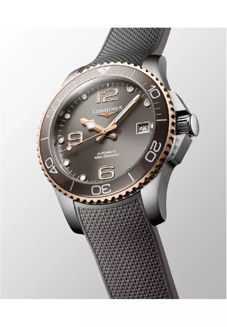 Longines Hydroconquest Automatic Rubber Strap Men Watch L37803789