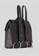 United Colors of Benetton black Backpack with flap and drawstring 6AF93AC32471E8GS_3