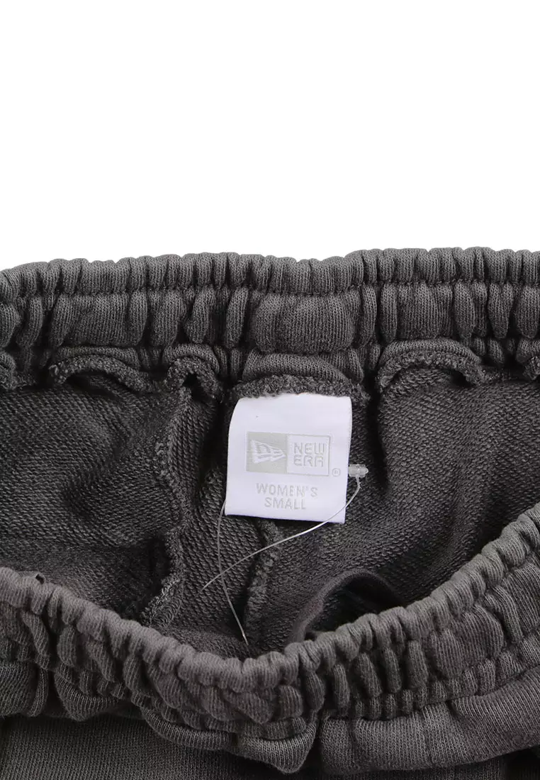 NE Wordmark Garment Dye Black Women Sweatpants