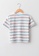 LC Waikiki white Striped Cotton Girls T-Shirt 54D65KAAB6AEAAGS_2
