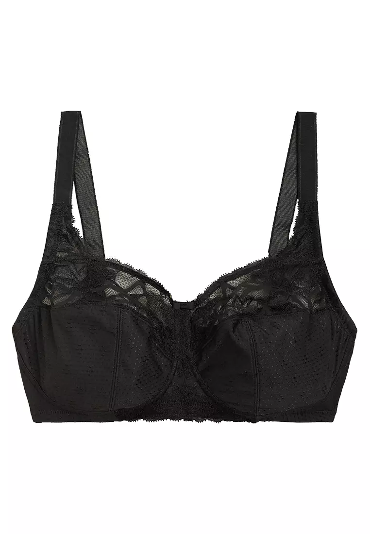 Jual Marks & Spencer Wild Blooms Non Wired Total Support Bra Original ...