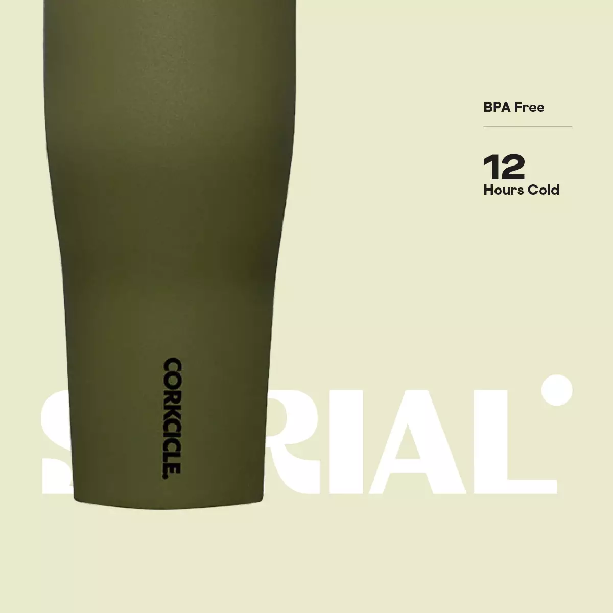 CORKCICLE Go Cup XL 30oz - Olive