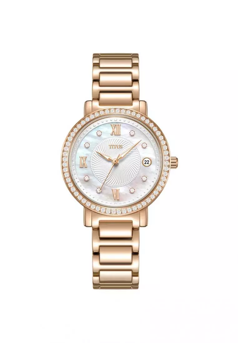 Buy Solvil et Titus Chandelier Women s 3 Hands Quartz in Mother of