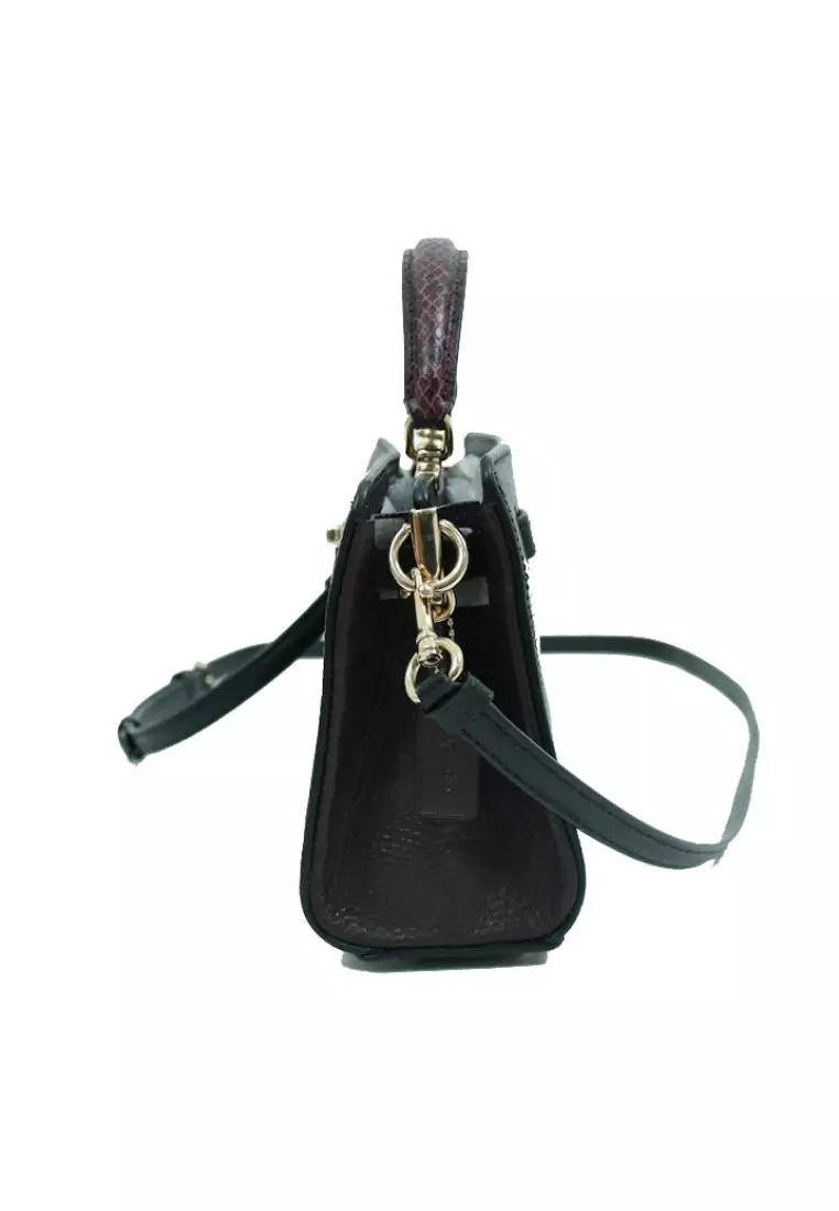 Buy Coach Coach Mini Lane C8687 Top Handle Crossbody Bag In Black Multi