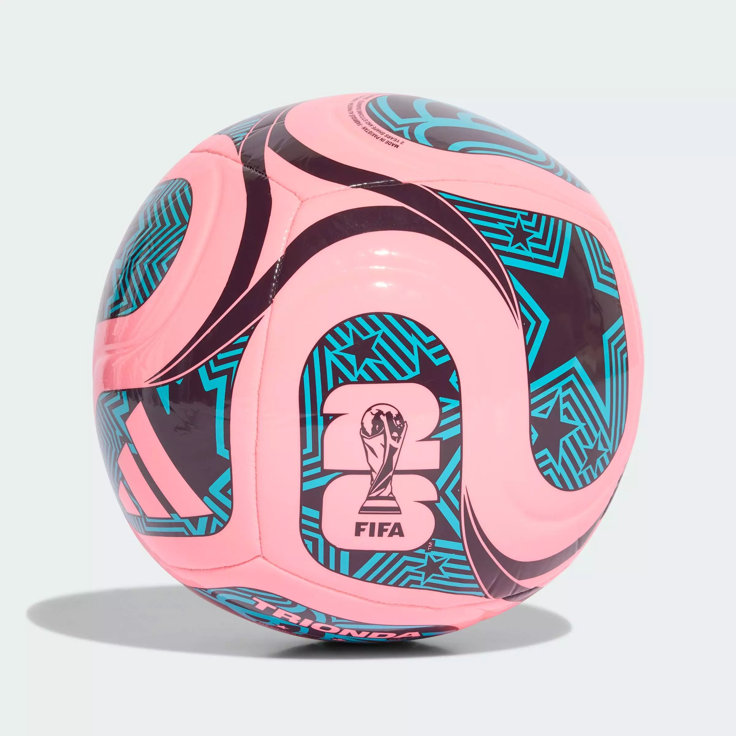 Football FIFA World Cup 26™ Trionda Club Ball  Unisex Pink JD8029