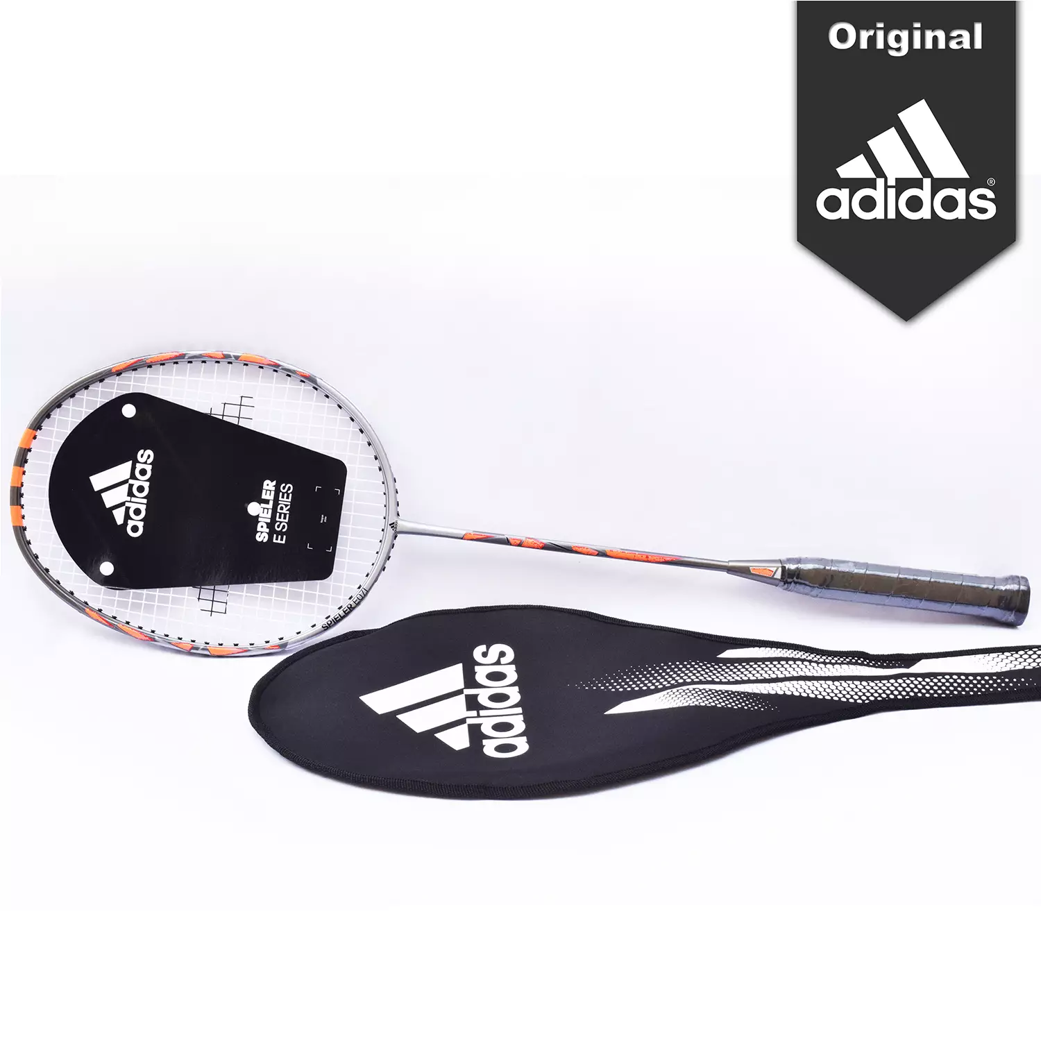 Raket Bulutangkis Badminton Adidas Spieler E07.1 Matte Silver