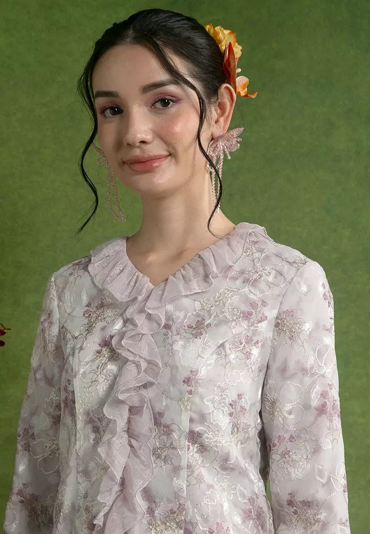 Katrina Ruffle Kebaya Set