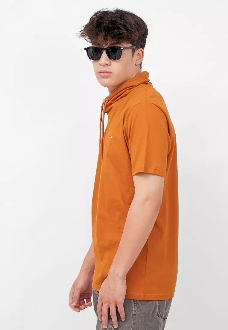 Ryusei Kaos Pria Turtleneck Nandito Mustard