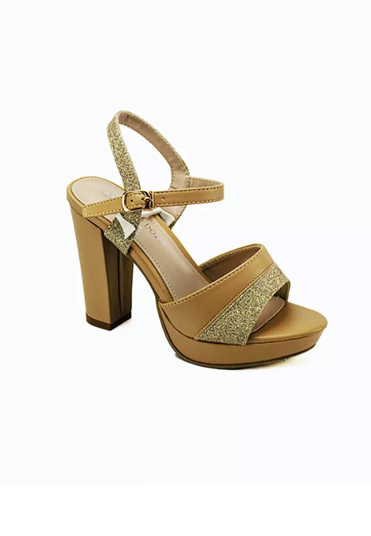 Discount on Mario D' boro Runway  shoes - SKU: Women's Heeled Sandals LX 27031 Beige C51