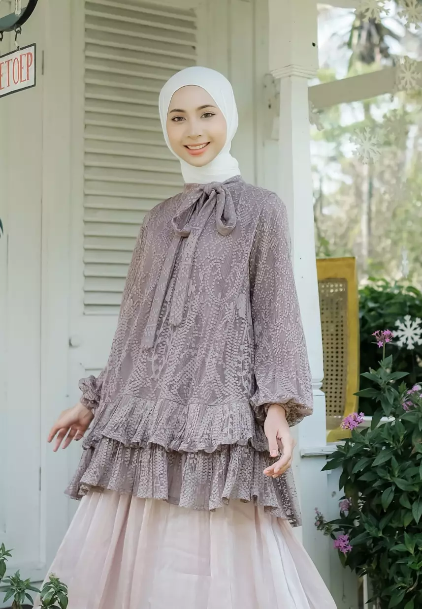 Willow Blouse - Dusty Orchid