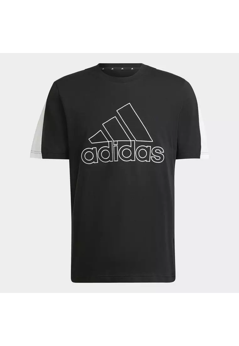 Black adidas t shirt outfit new arrivals