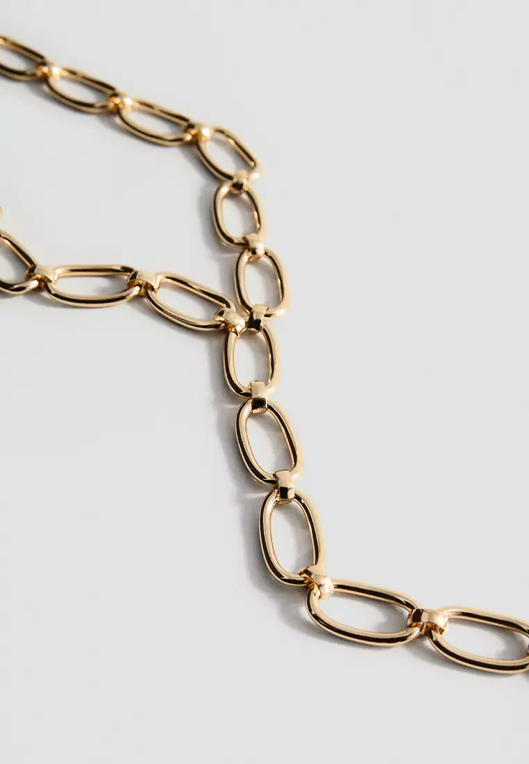 Long Link-Design Necklace
