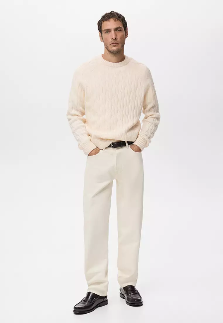 Cable-Knit Sweater