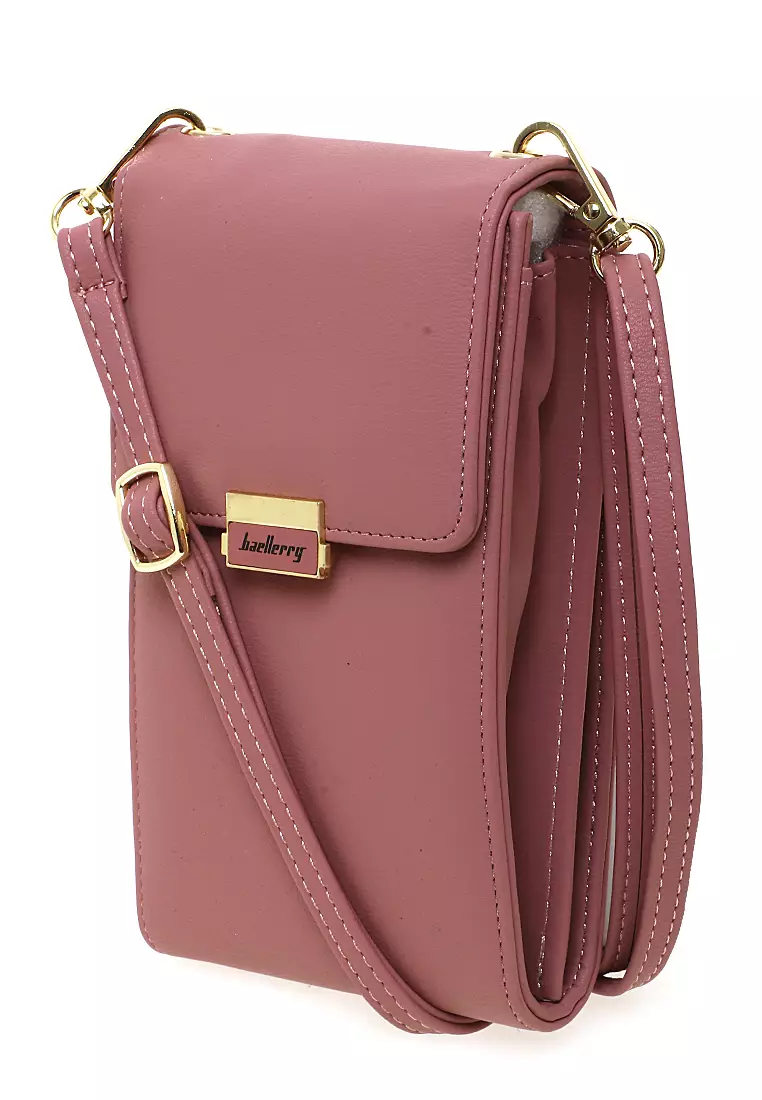 Sling Bag Tas Selempang Mini Wanita Dompet Multifungsi Many Slot Material Kulit Leather ORIGINAL