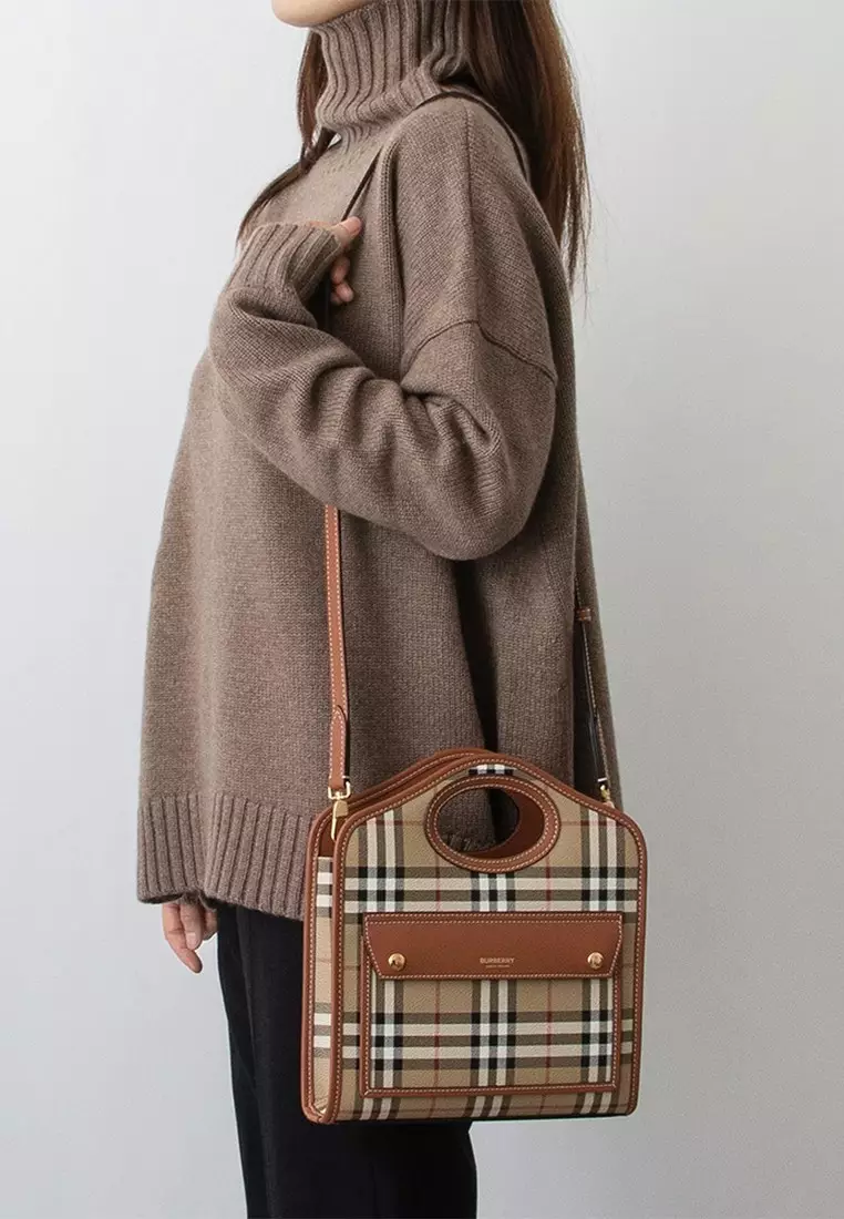 Mini Pocket 斜背包(棕色)