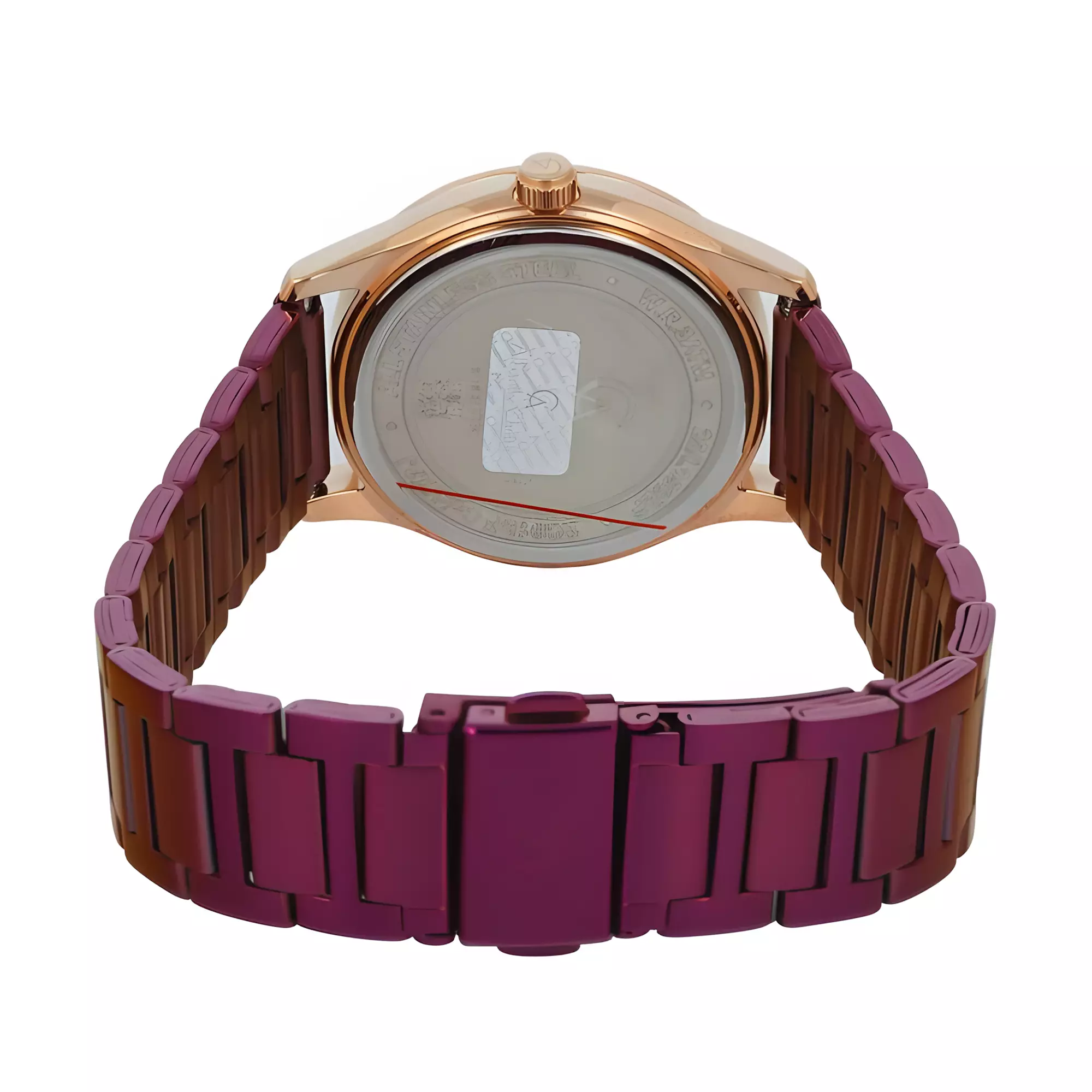 Alexandre Christie - Jam Tangan Analog Wanita - Rose Gold Red - All Stainless Steel - 2C01 BFBRDPE