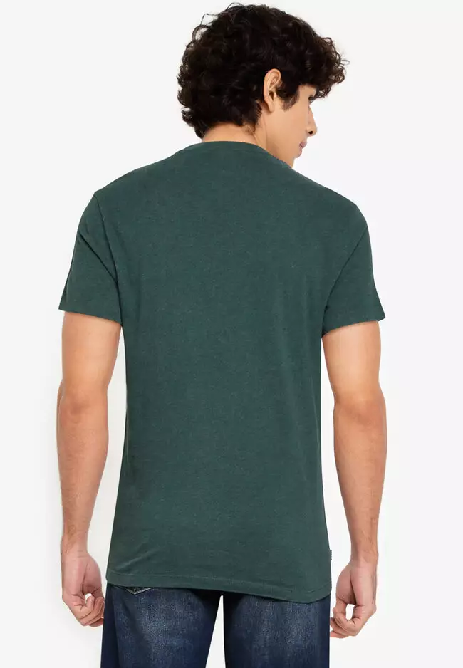 Organic Cotton Vintage Logo Embroidered T-Shirt - Original & Vintage