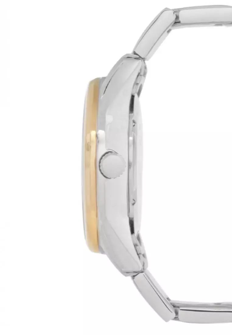 Jam Tangan Wanita Alba Original Garansi Resmi Strap Stainless Steel Silver Gold AH7L74 AH7L74X1 Silver Gold